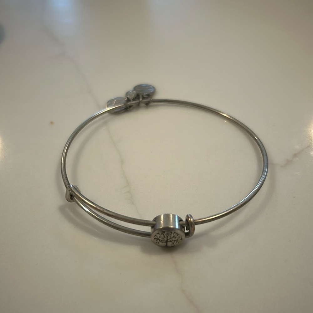 Alex and Ani Tree of Life Bracelet in silver